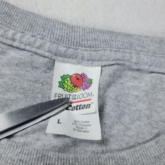 DARE To Keep Kids Off Drugs T-Shirt Adult Unisex Size Large Gray Short Sleeve - Picture 4 of 6